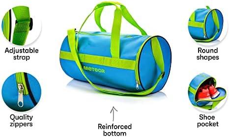 Sportinis krepšys Meteor Siggy, 25 l, mėlynas/žalias