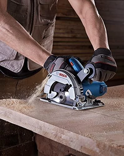 Bosch GKS 600 16,5 cm juoda, mėlyna 5200 aps./min. 1200 W