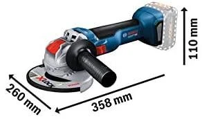Bosch GWX 18V-10, LB 2x5.0, 1880CV