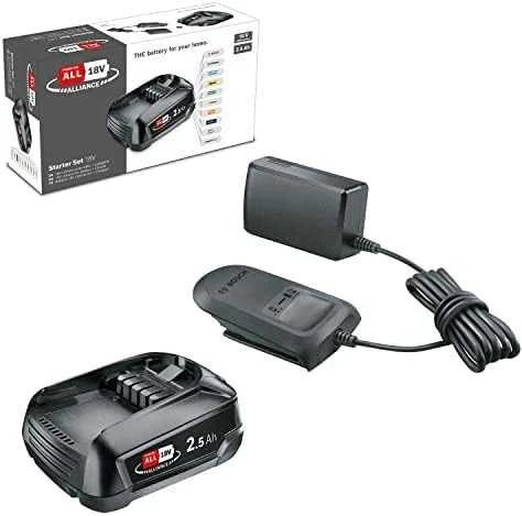 Bosch 18V akumuliatoriaus komplektas su krovikliu