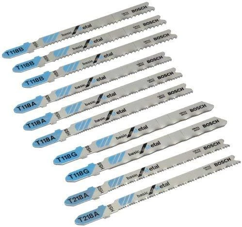 Bosch 10 Siaurapj.pjūkl. kompl. X-Pro Line Basic forMetal