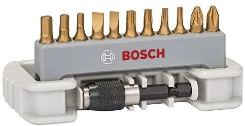 Bosch 12 dalių antgalių kompl. 25 mm, Max Grip