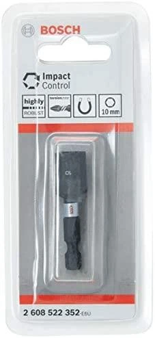 Bosch Šešiabriaunė rakt.galvutė Impact Control10mm
