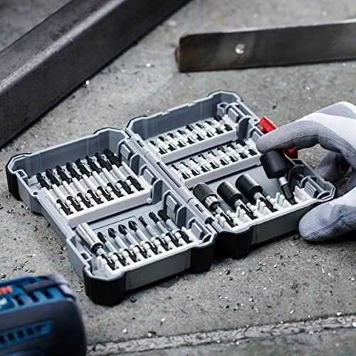 Bosch 36 dalių smūginių antgalių komplektas Impact Control PICK&CLICK