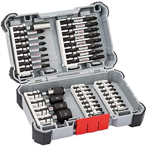 Bosch 36 dalių smūginių antgalių komplektas Impact Control PICK&CLICK