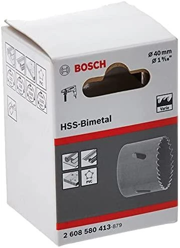 Bosch HSS-Bimet.gręž.karūna ECO, 40 mm