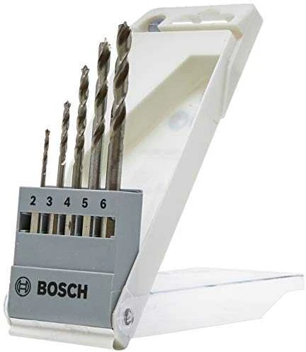 Grąžtas Bosch Grąžtu kompl. medžiui Ø 2-3-4-5-6 , 1/4