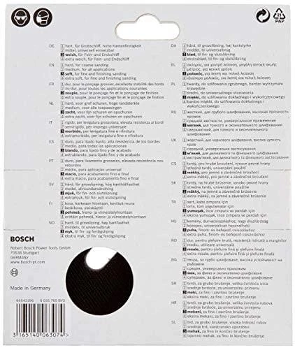 Bosch Guminis šlifavimo diskas minkštas,D 150 mm,1 vnt.
