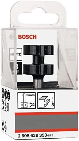 Bosch Surenkama freza HM B=5mm, l=22mm,kotas 8mm
