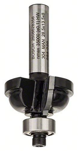 Bosch Suapvalinimo freza HM R=6,3mm, l=14mm,kotas 8mm