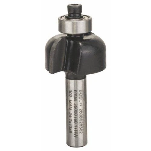 Bosch Dvipusė pusapvalė freza H R=6 mm, l=13 mm,kotas 8mm