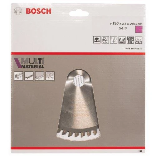 Bosch Disk.pjūkl.diskas 190x20m Multi material