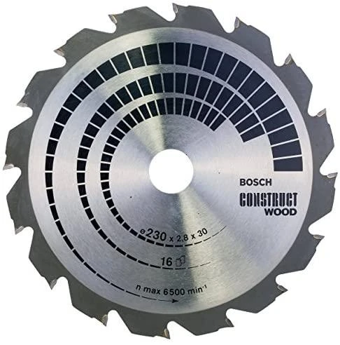 „Bosch PRO Construct“ medienos pjovimo įrankis 230x30x2,8/1,8x16T