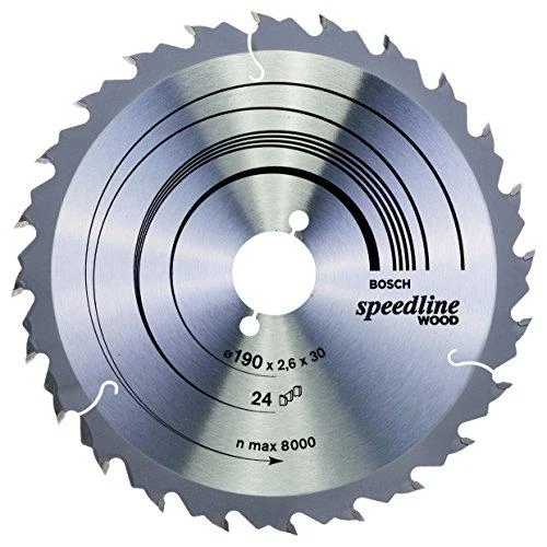 Bosch Speedline Wood diskinio pjūklo diskas 190x30 mm