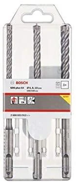 Grąžtas Bosch 3 SDSplus-5X komplektas 6/8/10 mm