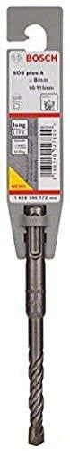 Bosch SDS-plus-5 grąžtas (S4L) 8 x 50 x 115mm,1 vnt.