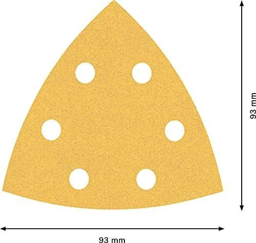 Bosch Delta šlif.pop.,medžiui C470,G120,50vnt.