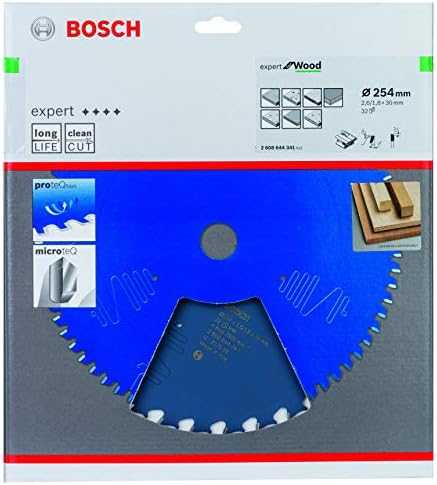 Pjovimo diskas medienai Bosch; 254x2,6x30,0 mm; Z32; -15°