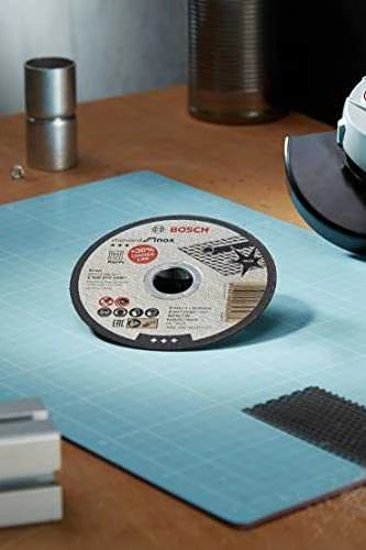 Bosch Pjovimo diskas Rapido 115x22x1mm,INOX 10vnt.