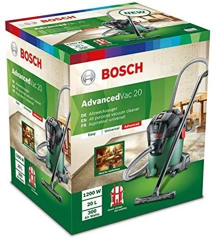 Bosch sauso ir drėgnos siurbimo siurblys AdvancedVac 20