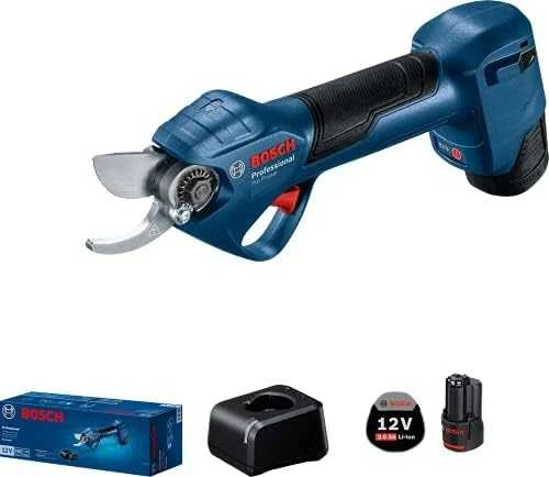 BOSCH akumuliatorinis sekatorius 12V PRO PRUNER 25mm 2x3,0Ah