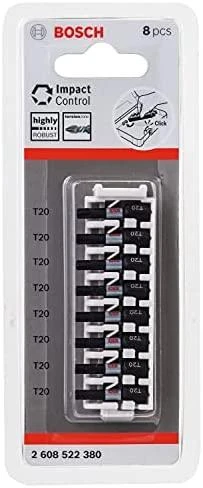 Bosch Suktuvo antgaliai T20/L25 8 vnt./Impact Control