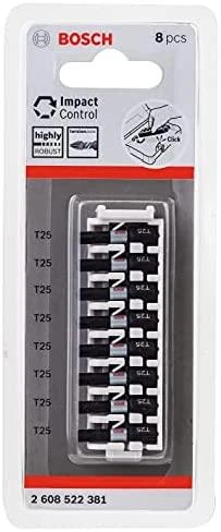 Bosch Suktuvo antgaliai T25/L25 8 vnt./Impact Control