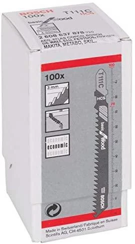 Bosch 3 siaurapj.pjūkleliai T 111 C