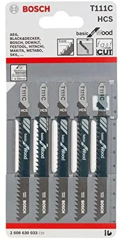Bosch 3 siaurapj.pjūkleliai T 111 C