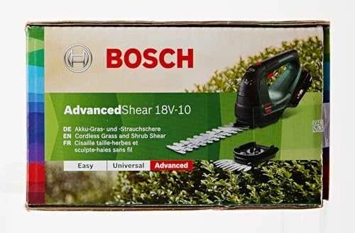 Akumuliatorinės krūmų ir žolės žirklės Bosch AdvancedShear 18 (18V / 1x2,0Ah)