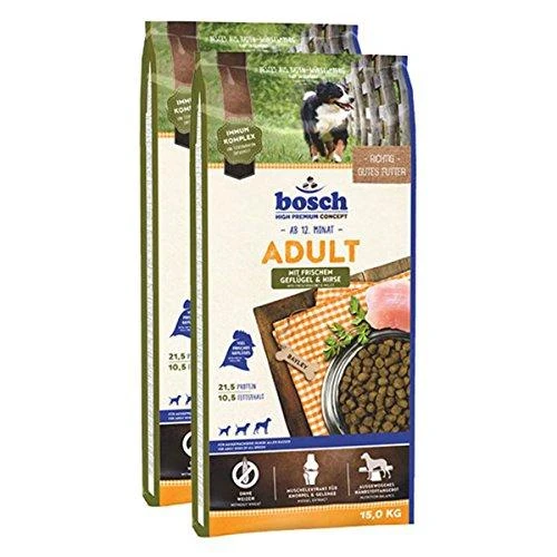 bosch Dog ADULT Poultry & Millet paukštiena ir soros 15kg