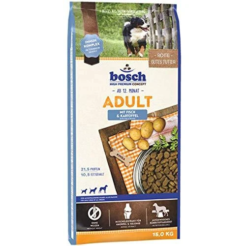 Bosch Petfood bosch šuo SUAUGUSIŲ ŽUVYS IR BULVĖS 15kg