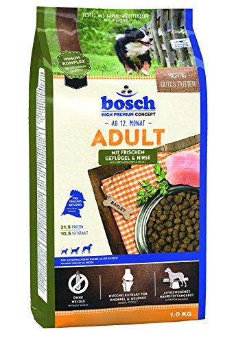 bosch Dog ADULT Poultry & Millet paukštiena ir soros 1kg