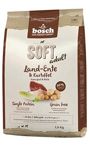 bosch Dog Adult HPC Soft Plus FARM DUCK (begrūdis, vieno baltymo) 2,5kg