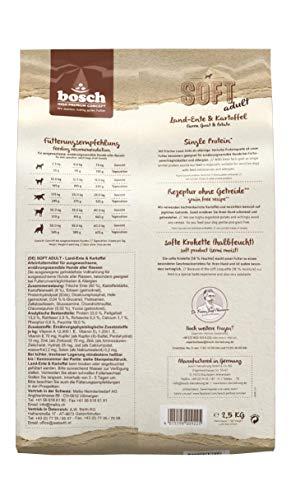 bosch Dog Adult HPC Soft Plus FARM DUCK (begrūdis, vieno baltymo) 2,5kg