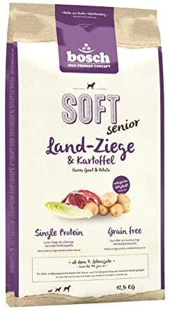 bosch Dog Senior HPC Soft Farm Goat (begrūdis, vieno baltymo) 12,5kg