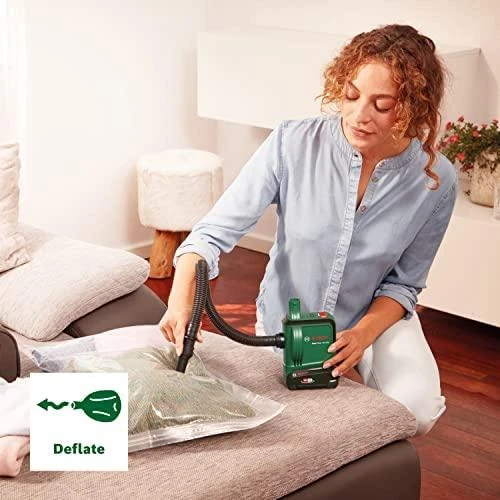Akumuliatorinis oro pompa Bosch UniversalPump 18V be akumuliatoriaus ir kroviklio