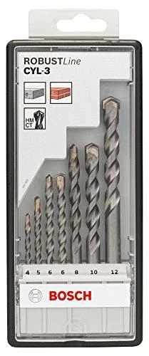 Grąžtas Bosch 7 Sidabrinis Precussion Complete Robust Line