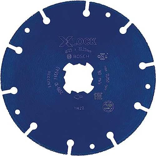 Bosch X-LOCK deimantas metalui 125mm