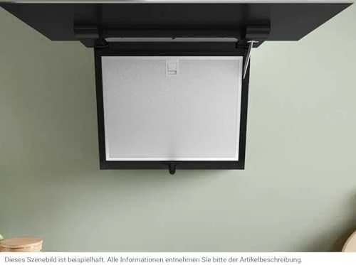 Bosch DWK67FN60 Serija 4, Prie sienos montuojamas gartraukis, 60 cm, skaidrus stiklas su juodu atspaudu, Juoda