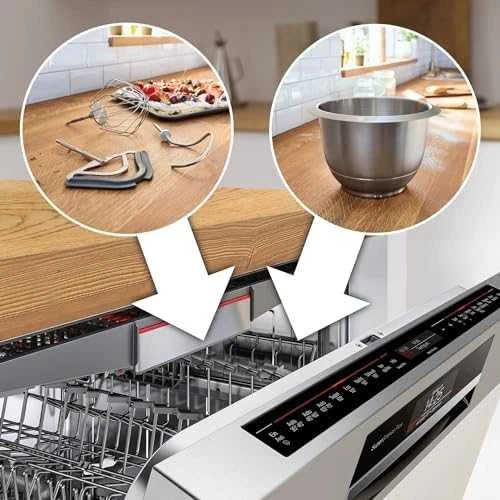 MUM5 MUM5XW20 Virtuvinis kombainas Bosch, Baltas, šampaninis