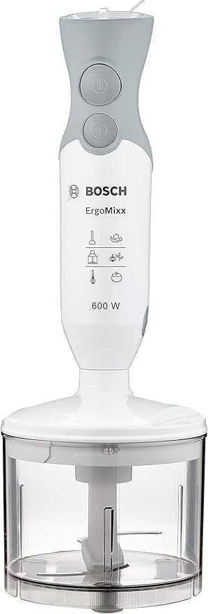 Bosch MSM66120 Rankinis trintuvas ErgoMixx 600 W, baltas