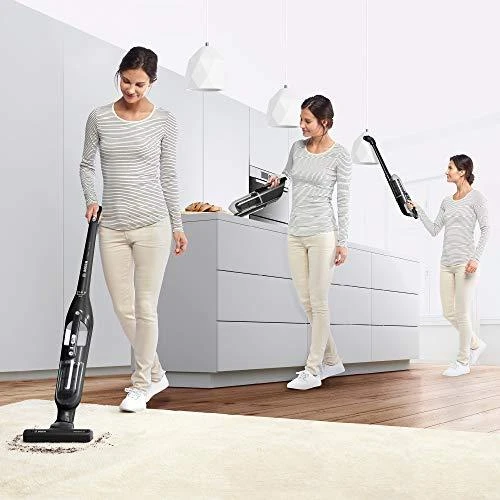 Bosch Talentone Development Serija 4, Įkraunamasis dulkių siurblys, Flexxo 21.6V, Juoda BBH32101