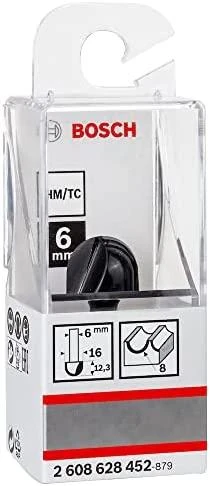 Bosch Fasoninės frezos 6 mm R1 8 mm, D 15,9 mm