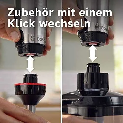 Bosch MSM6M673 Serija 6, Rankinis trintuvas, ErgoMaster, 1000 W, Nerūdijančio plieno
