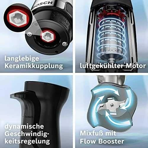 Rankinis trintuvas Bosch MSM6M8X1 ErgoMaster, 1200 W