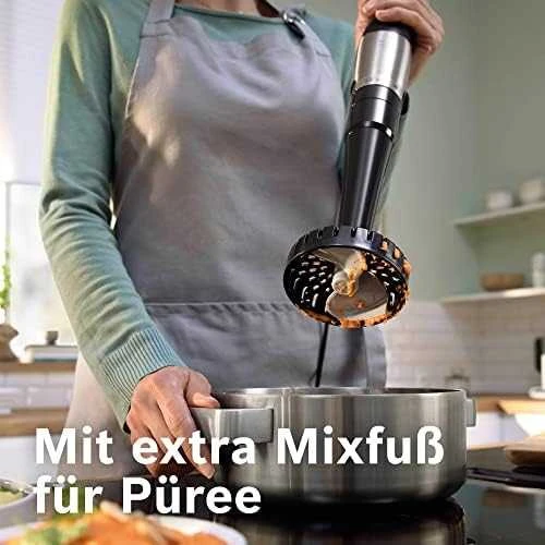 Bosch MSM6M673 Serija 6, Rankinis trintuvas, ErgoMaster, 1000 W, Nerūdijančio plieno