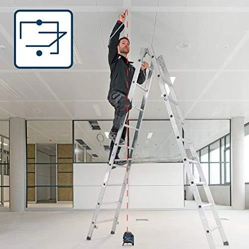 Bosch Kombinuotasis lazeris GCL 2-15 + 3x1.5V AA + krepšys
