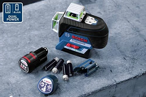 Bosch Linijinis lazerinis nivelyras GLL 3-80 C (4x1.5V AA, BT 150, Carton)