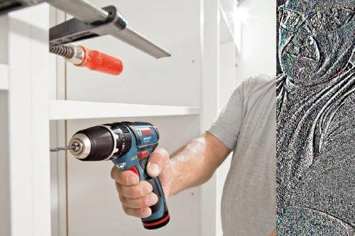 Bosch GSB 12V-15, CT be akumuliatoriaus ir kroviklio
